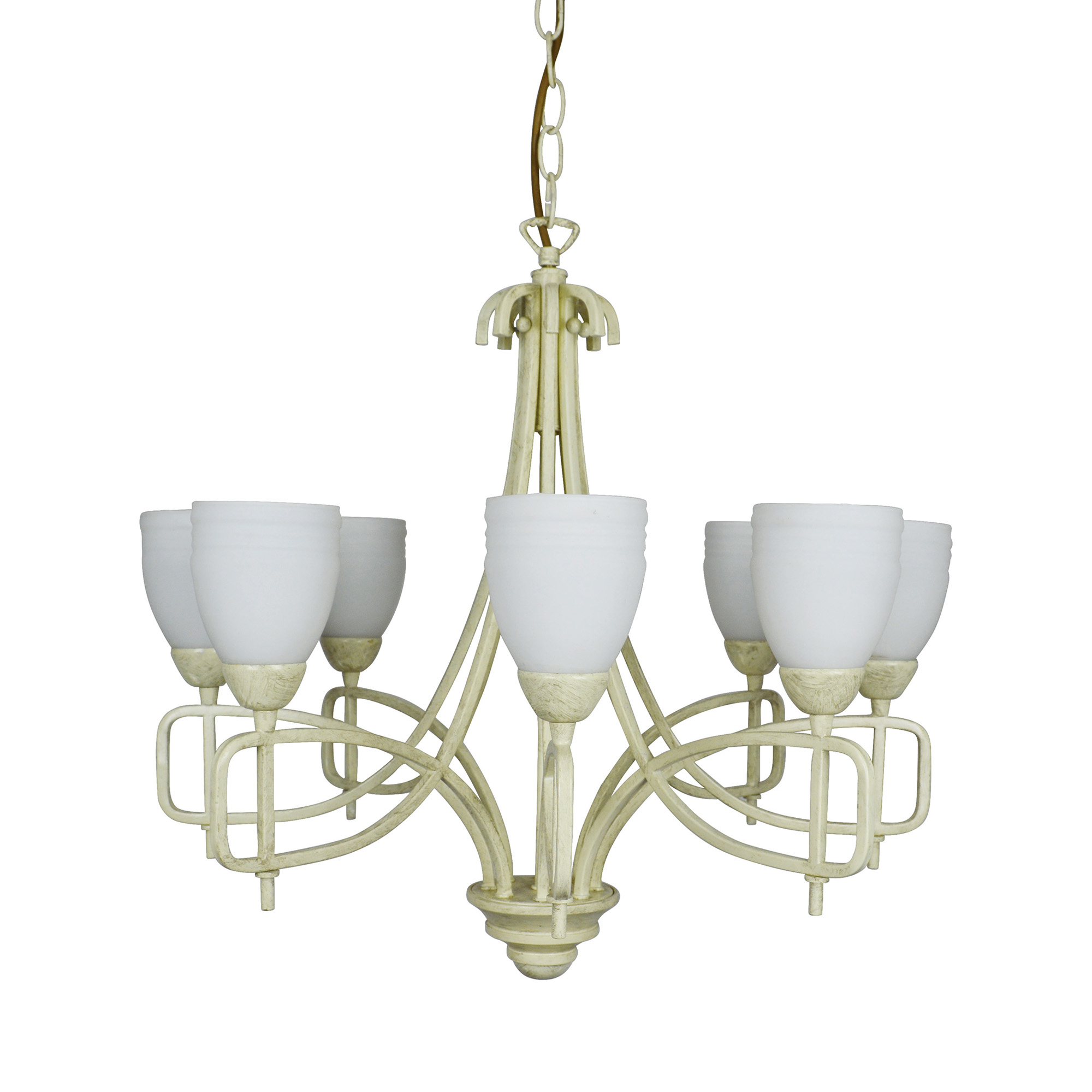 IL10052  San Marino Pendant 8 Light French Gold